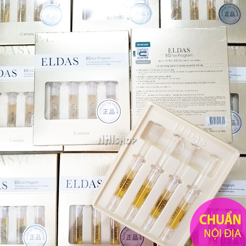 HỘP 4 ỐNG SERUM TẾ BÀO GỐC ELDAS HÀN QUỐC