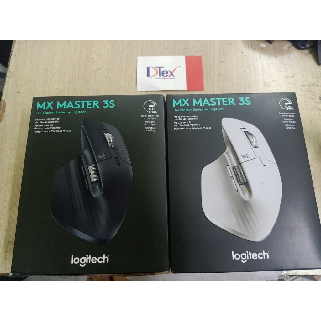 Chuột không dây Bluetooth Logitech MX Master 3s – Yên tĩnh, 8K DPI, Cuộn siêu nhanh, sạc USB-C, Win | Mac
