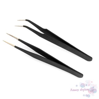 Set 2 cây nhíp chất liệu thép không gỉ hàng chất lượng cao