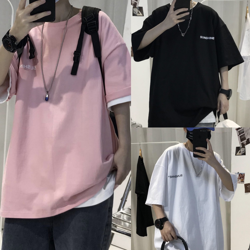 Áo Thun Cotton Tay Lỡ phong cách Ulzzang Hàn Quốc mặc cặp, nhóm, lớp CỰC ĐẸP, CỰC CHẤT