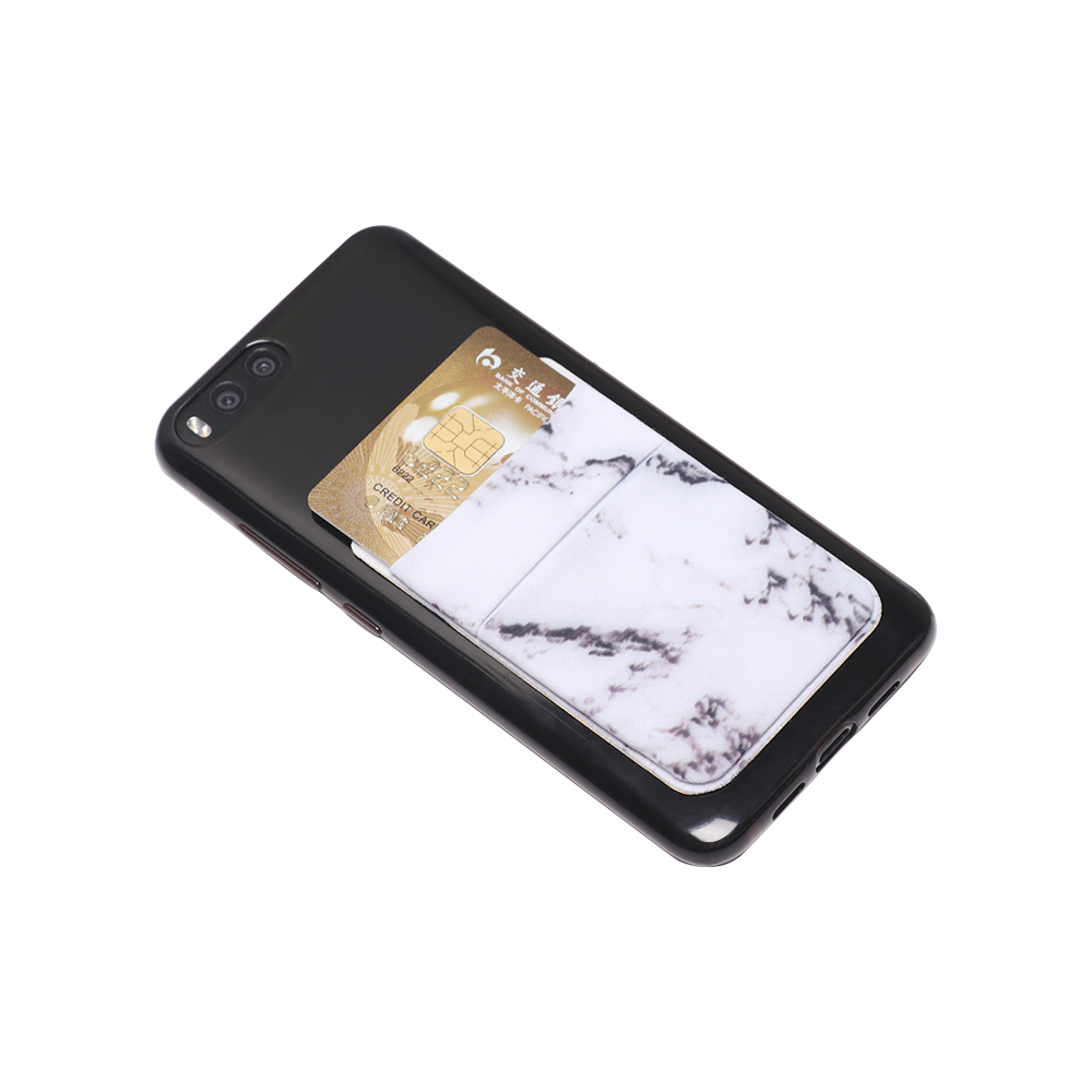 Ví đựng thẻ dán mặt sau điện thoại bằng lycra tiện lợi