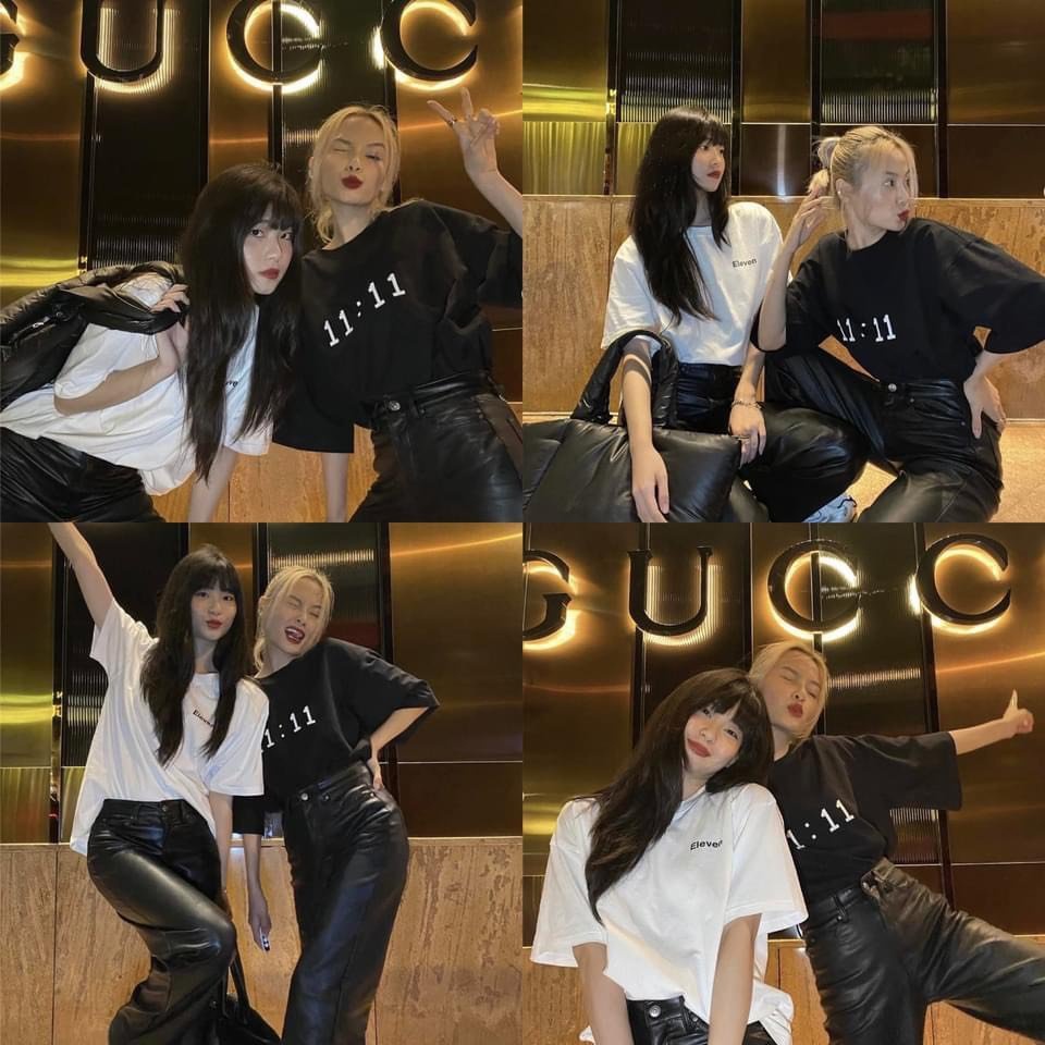 Áo Thun Số 11 11 PEONYB Nữ [FREESHIP]  Phông tay lỡ form rộng vintage, 3158 cá tính hàn quốc đường phố Ulzzang