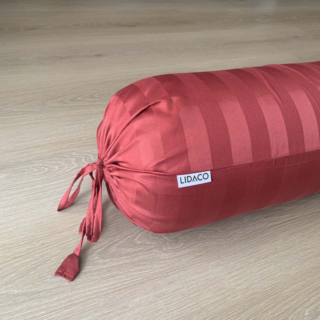 Vỏ gối ôm Cotton kẻ sọc 3F kích thước 35x100cm