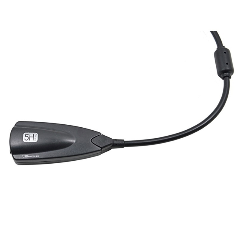 Bộ Chuyển Đổi Thẻ Âm Thanh USB 7.1 Kênh 5HV2 3D Chuyên Dụng Cho Notebook / Mic