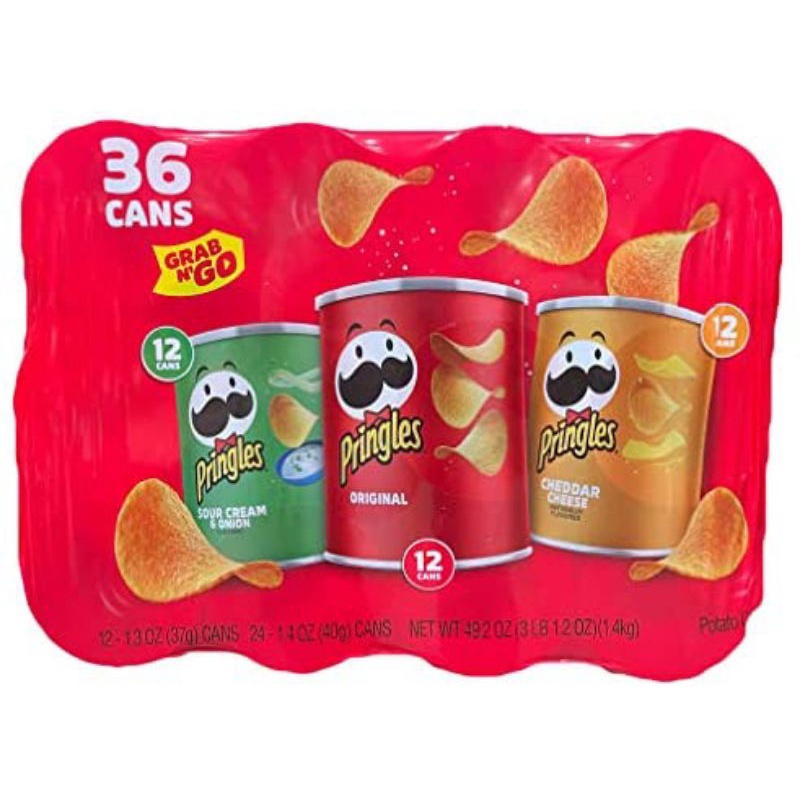 (Nhập Mỹ) Khoai tây chiên Pringles 3 vị