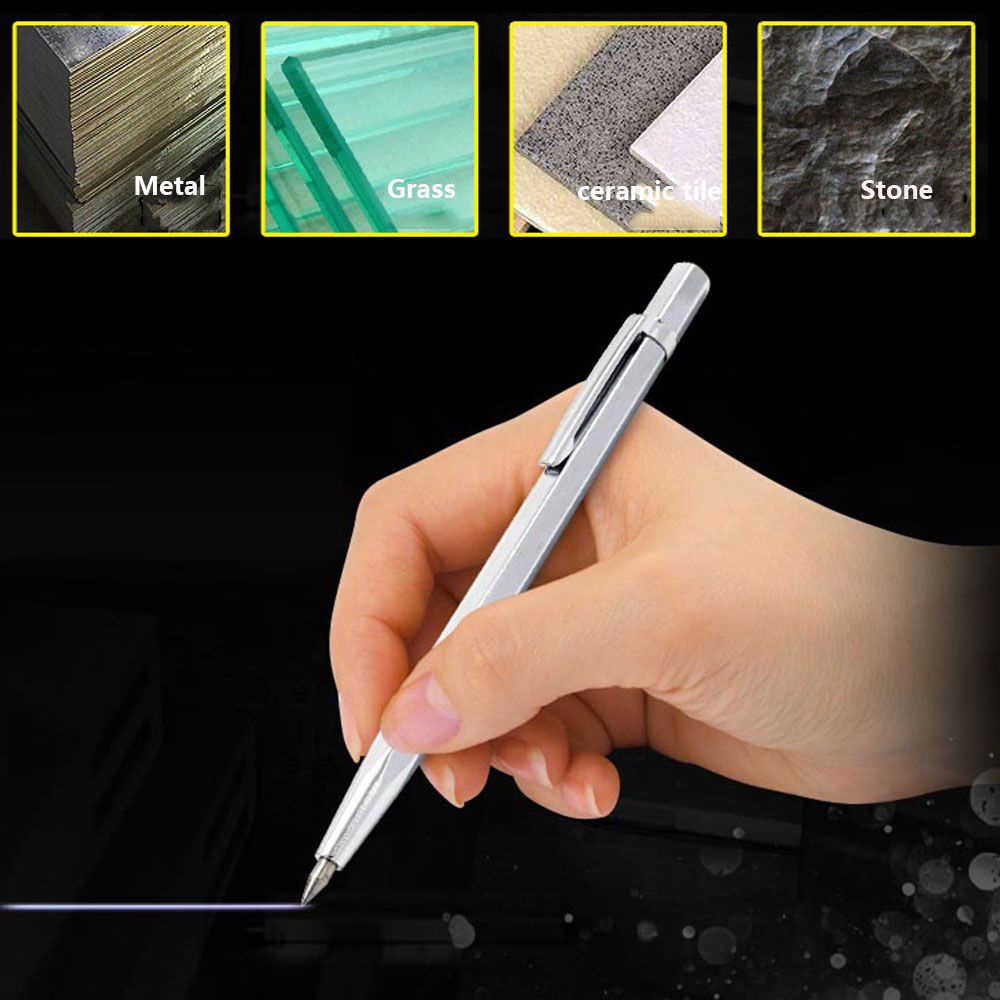 Lanfy Bút Đánh Dấu Kim Cương/Kim Cương/Kim Cương/Đồ Gốm/Đồ Gốm Bằng Thép Vonfram Nhiều Màu Sắc
