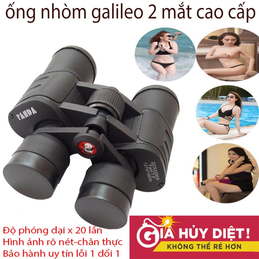 Ống Nhòm Nhìn Xa, Ống Nhòm Galileo 20X50 Hải Quân Hoa Kỳ. Ống Dòm Đặc Chủng Quân Đội Mỹ GALILEO Nét Tầm Nhìn Xa 2000m