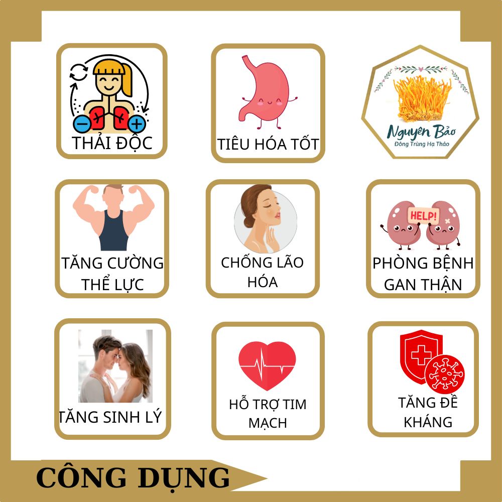Đông trùng hạ thảo tươi khối lượng 180gr