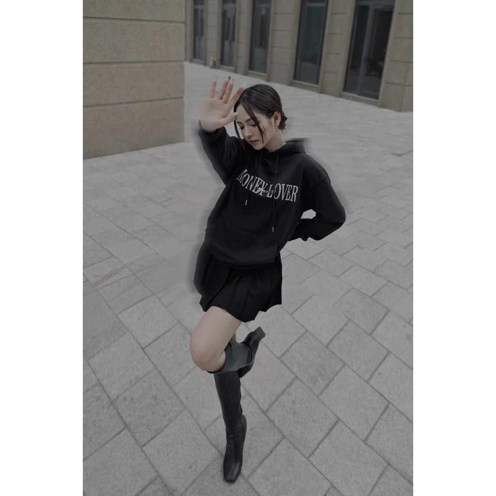 MONEY LOVER HOODIE - Áo Hoodie Nam Nữ Thiết Kế Form Rộng Vải Nỉ 100% Cotton Cao Cấp
