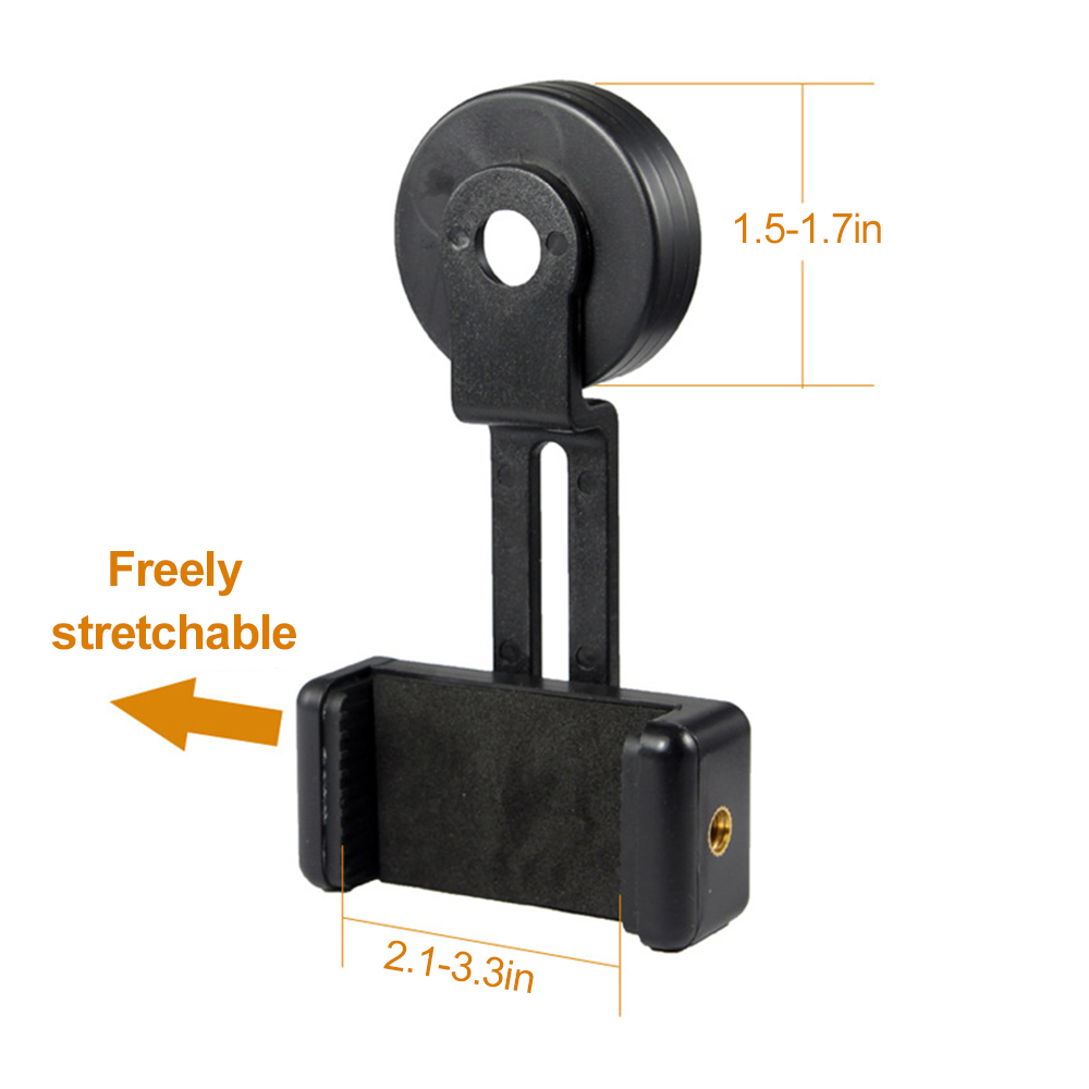 Kẹp gắn điện thoại có lò xo cho ống nhòm một mắt | BigBuy360 - bigbuy360.vn