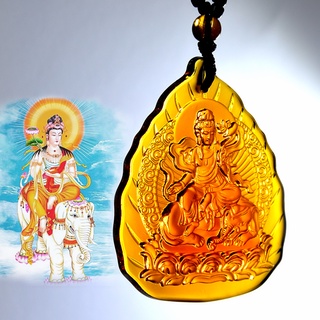 Dây chuyền - Chuỗi hạt mặt Phật Phổ Hiền Bồ Tát - Phật bản mệnh Tuổi Thìn, Tỵ B3