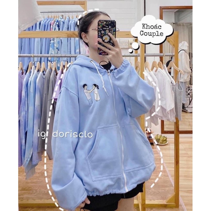 [FREESHIP 50K] Áo hoodie nỉ 2 người siêu hot (ảnh thật) | BigBuy360 - bigbuy360.vn