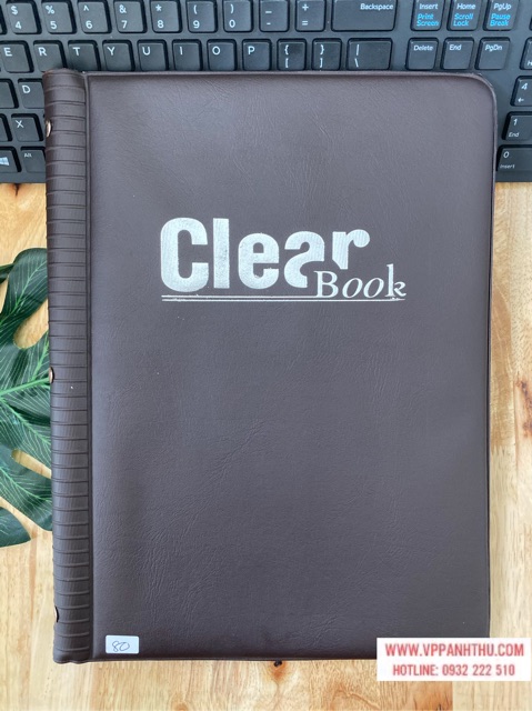 BÌA MENU - ĐỰNG TÀI LIỆU CLEAR BOOK 10-200 LÁ ĐB