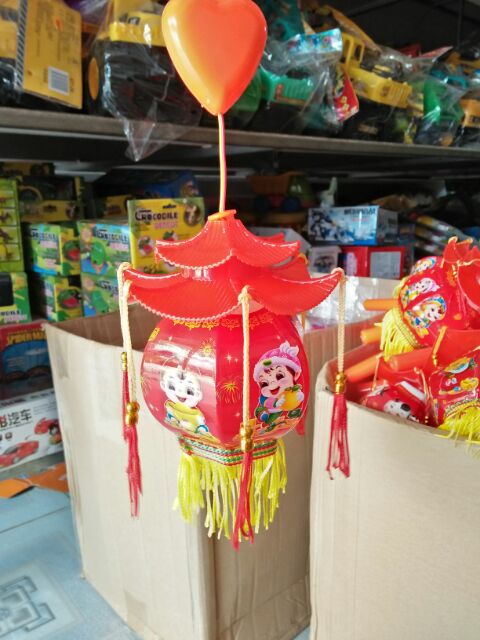 Đồ chơi lồng đèn trung thu 2 mái bé