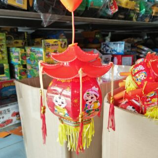 Đồ chơi lồng đèn trung thu 2 mái bé