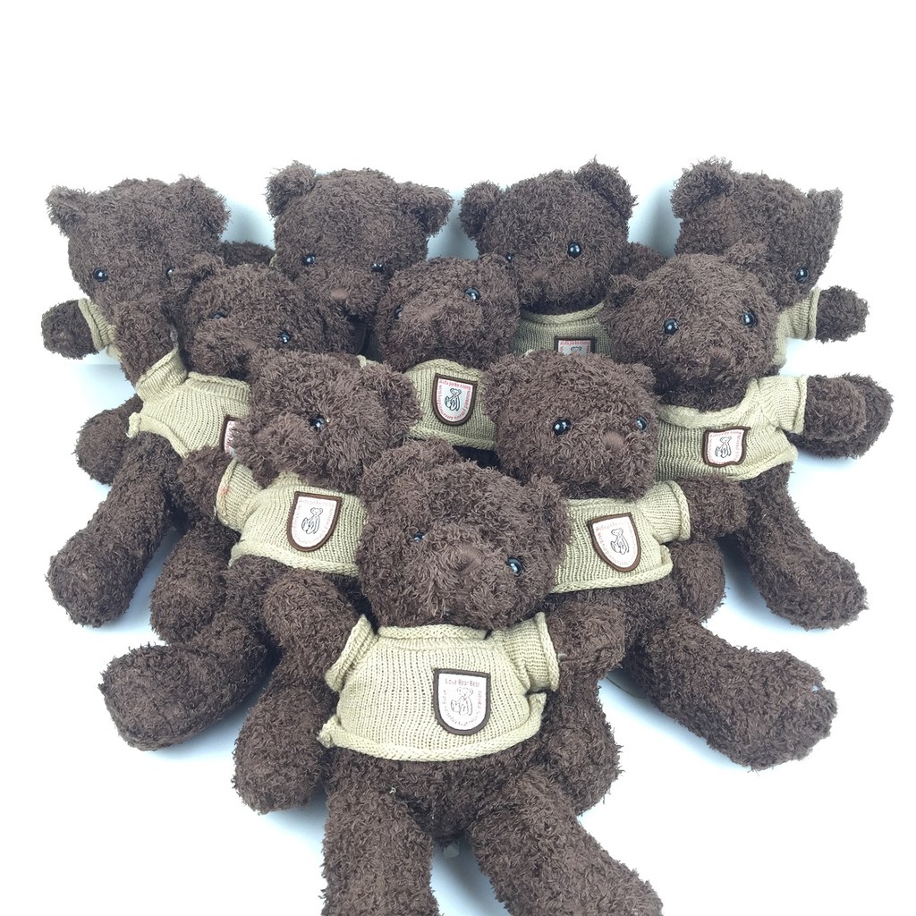 Set 01 Gấu Bông Teddy Kèm Hộp Size Nhỏ Siêu Dễ Thương Tặng Người Thân Dịp Sinh Nhật, Ngày Lễ.