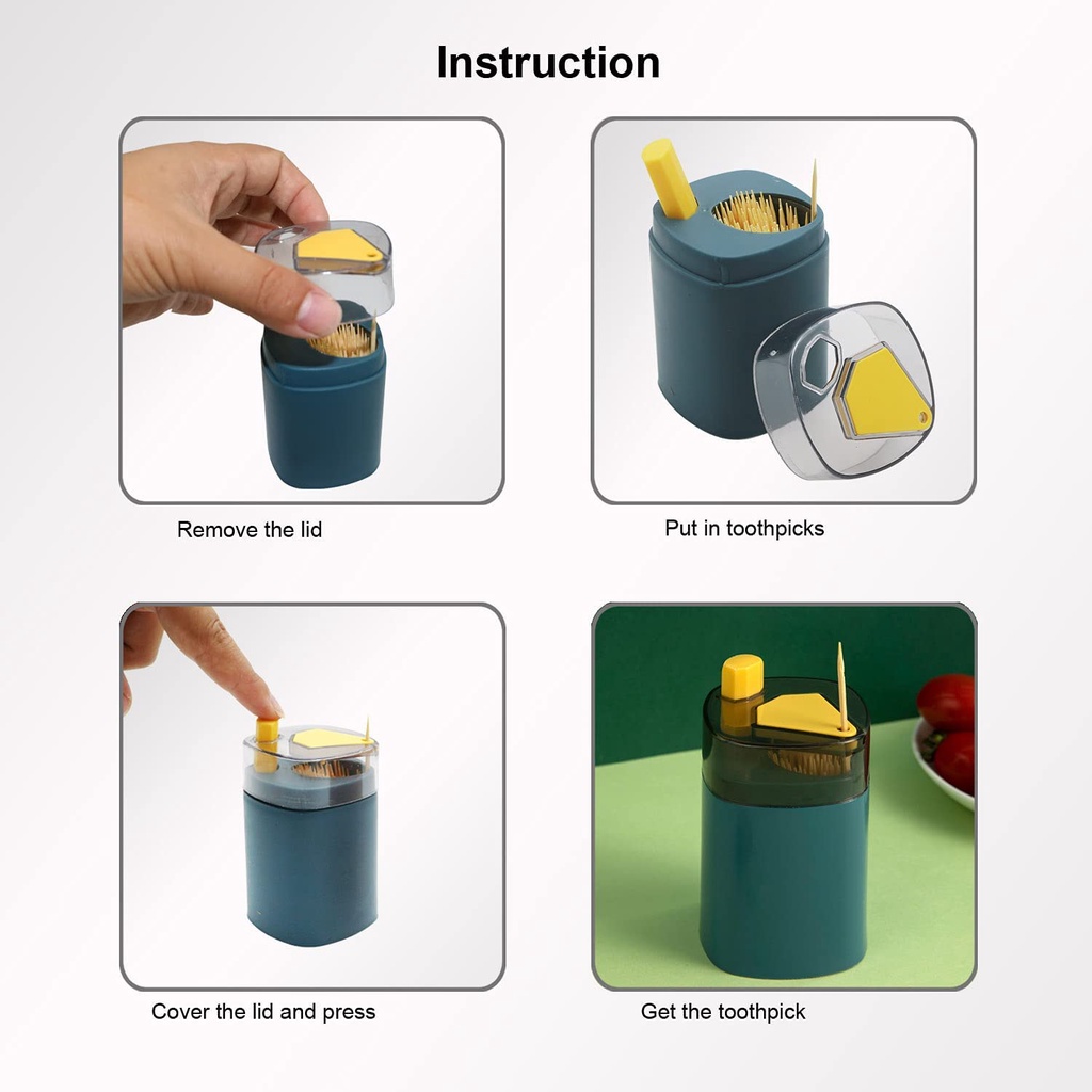 Hộp Đựng Tăm Xỉa Răng Tự Động Sáng Tạo