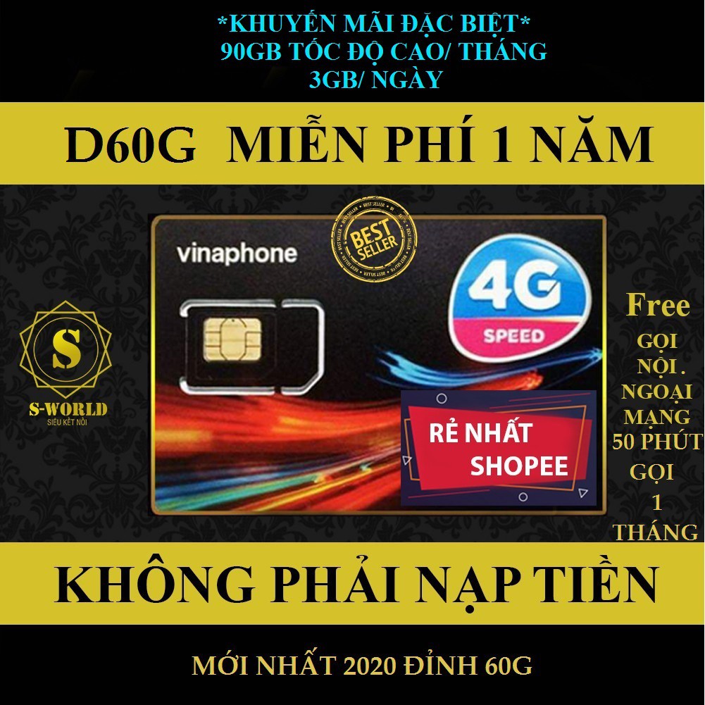 SIM NGHE GỌI 4G MIỄN PHÍ TRỌN GÓI 1 NĂM  3GB TỐC ĐỘ CAO/NGÀY KHÔNG PHẢI NẠP TIỀN
