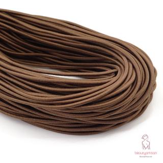 Cuộn Dây Thun Co Giãn Màu Trơn 3mm 10m