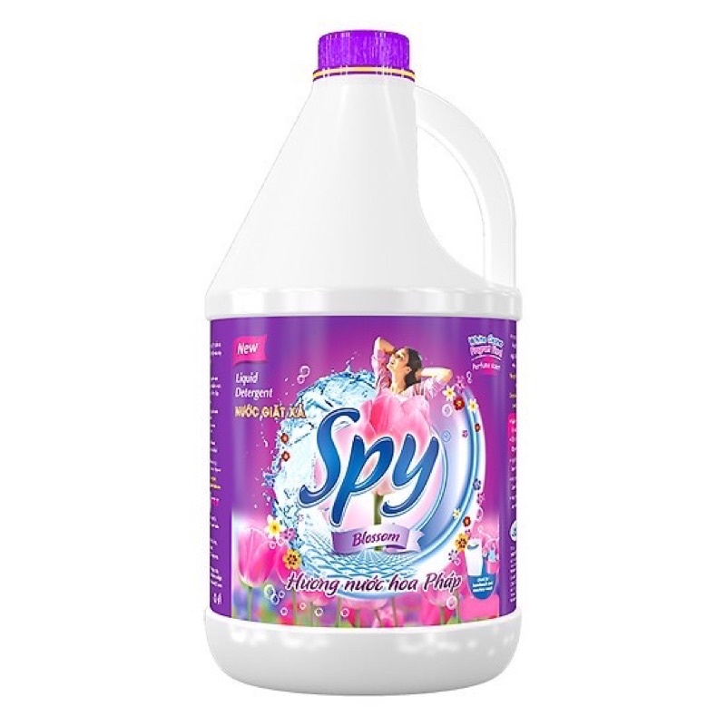 NƯỚC GIẶT SPY TÍM 4,5L