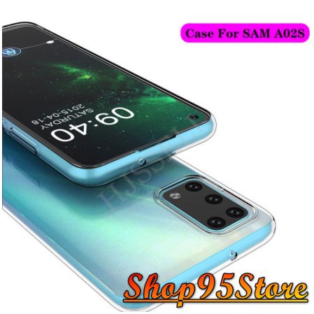 Ốp lưng silicon Samsung Galaxy A02s trong suốt