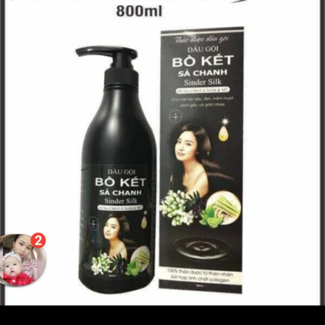 Combo 12 chai dầu gội bồ kết