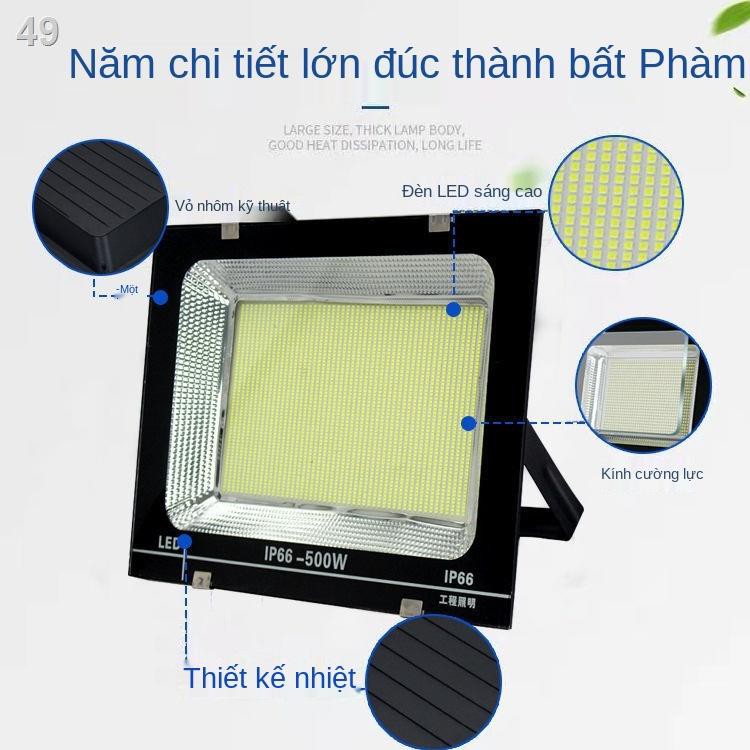 đèn led lũ ngoài trời không thấm nước ánh sáng đường phố sân vườn nhà xưởng phòng chiếu lối vàoH