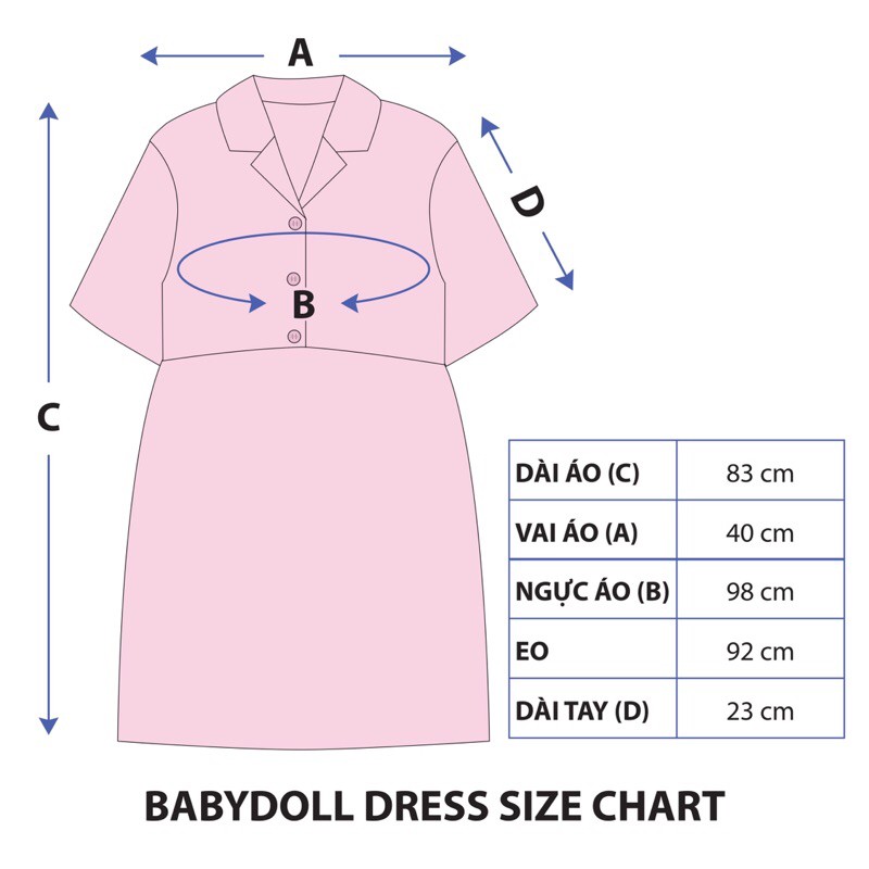 [Mã WABRLOW5 giảm 15% đơn 300K] UPZ Đầm Babydoll Logo