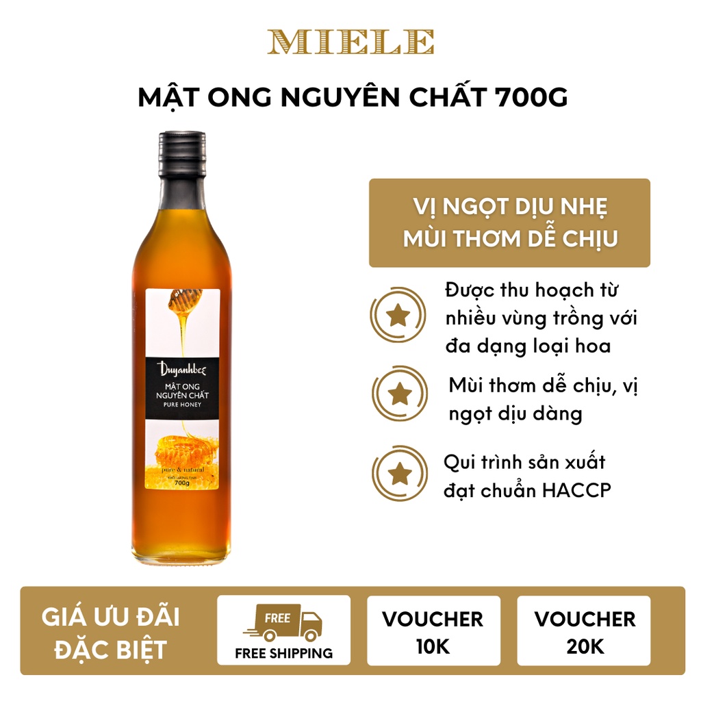 Mật ong nguyên chất Duy Anh Bee 700g