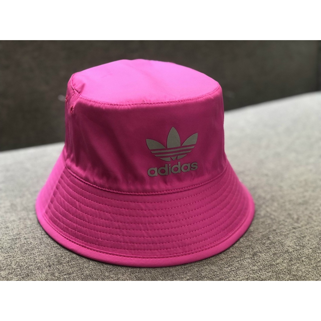 (Hàng VNXK) Nón thời trang, mũ Bucket vành tròn Adidas Phản Quang vải Gió đẹp chuẩn thời trang (Ảnh thật)