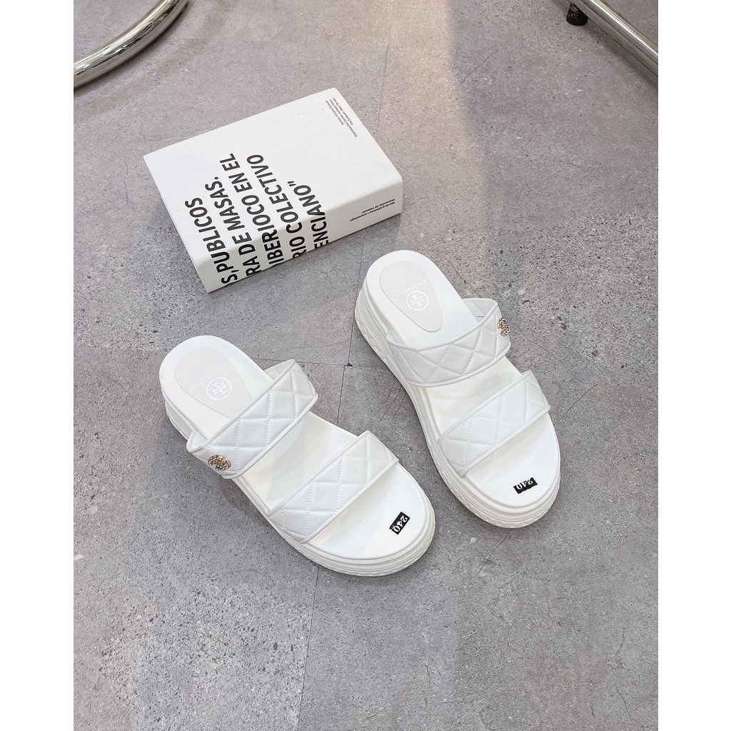 Dép nữ 2 quai ngang đế xuồng cực xinh