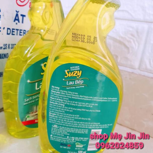 [CHÍNH HÃNG] Nước lau bếp ĐA NĂNG SUZY 500ML32 - thành phần HỮU CƠ, chất lượng NHẬT BẢN