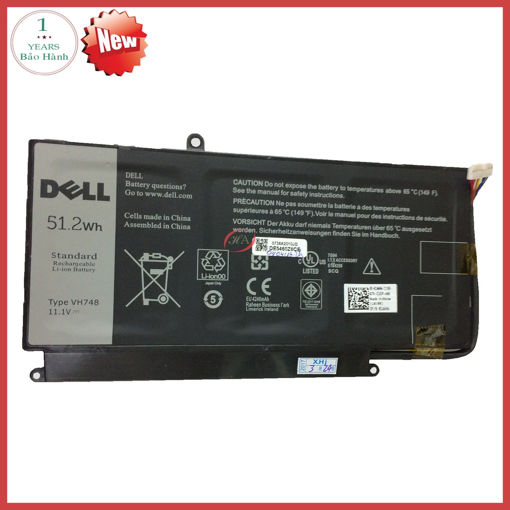 Pin dell Vostro 5480