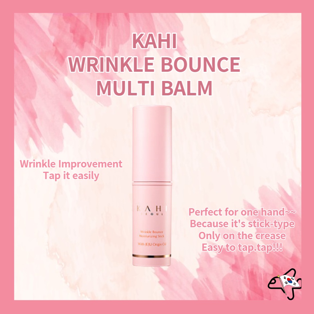 🌸Thỏi kem dưỡng da KAHI WRINKLE BOUNCE MULTI BALM 9g làm sáng da chống nếp nhăn
