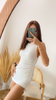 Đầm gân rút hông sexy