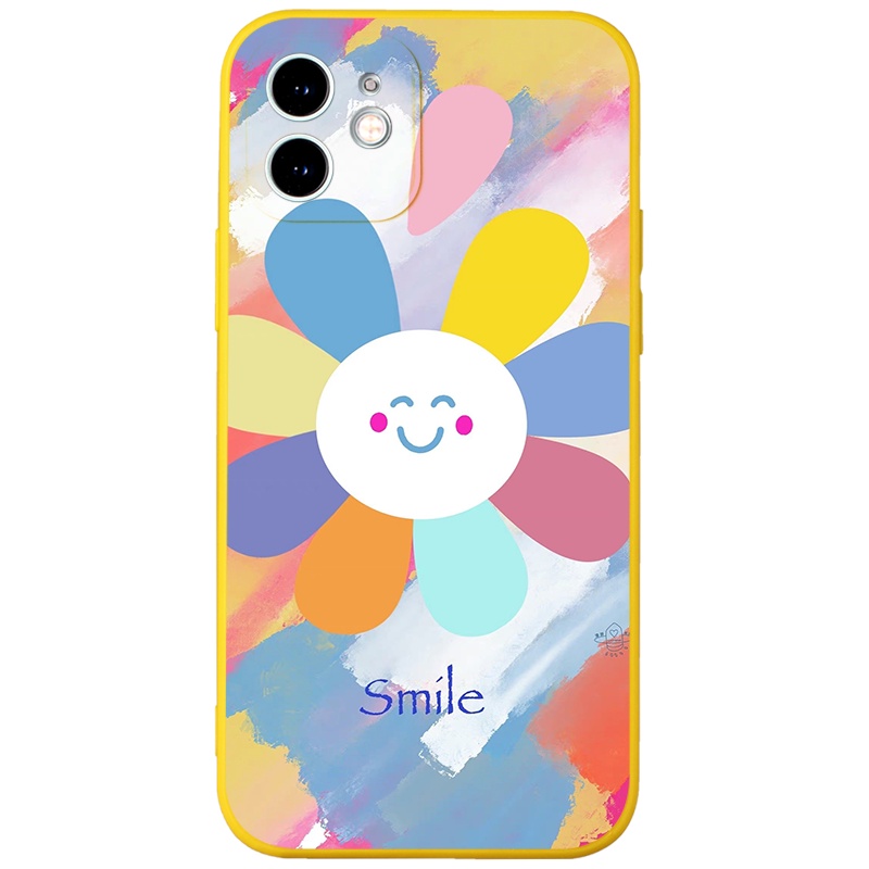 Ốp lưng JURSUE mềm chống sốc hoạt hình dễ thương đẹp Cho iPhone 13 12 11 Pro Max SE 2020 X XR XS 8 7 ip 6S 6 Plus Y2118