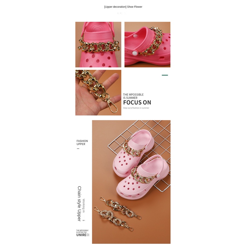 1 pcs Phụ Kiện Trang Trí Giày DIY Croc Đính Đá Nhân Tạo Đẹp Mắt Cho Nữ