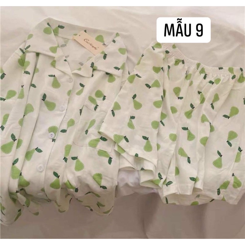 {ẢNH THẬT} Set đồ ngủ pijama hoạ tiết chất Kate thái | BigBuy360 - bigbuy360.vn