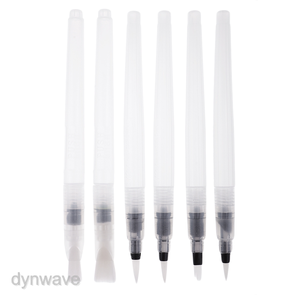 Set 6 bút cọ vẽ màu nước rắn tiện lợi