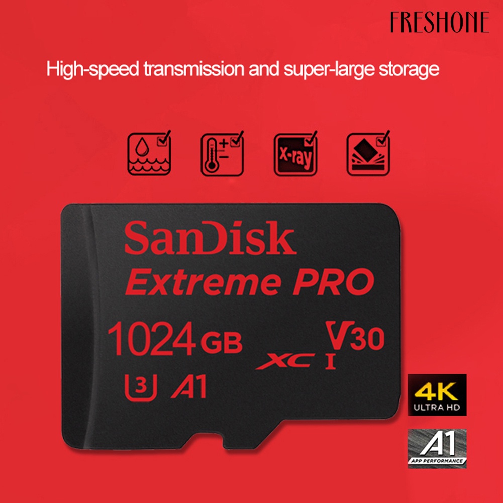 Thẻ Nhớ Micro TF 512gb / 1TB Tốc Độ Cao Cho Điện Thoại / Máy Ảnh | BigBuy360 - bigbuy360.vn