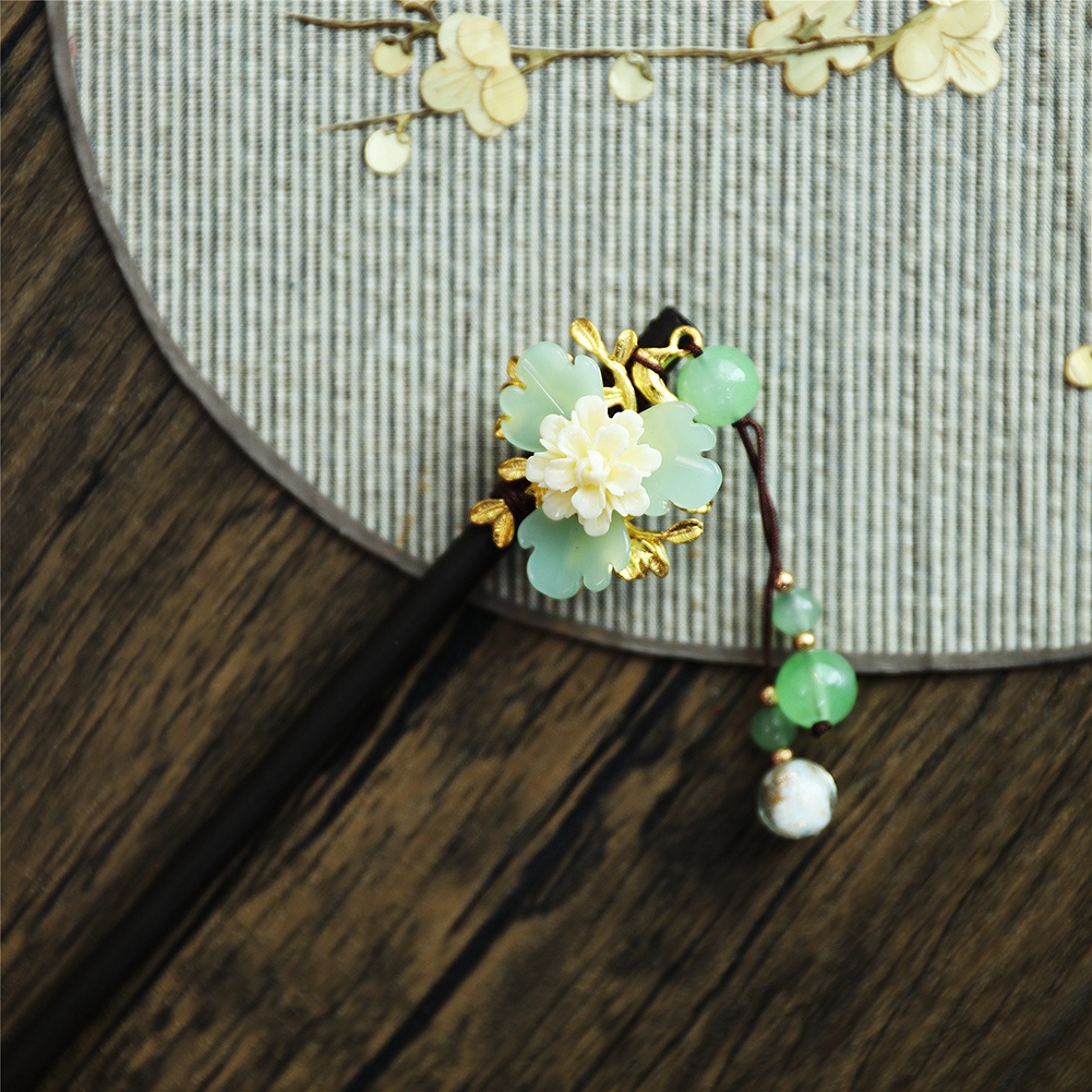 Trâm Cài Tóc Bằng Gỗ Tự Nhiên Phong Cách Trung Hoa Tinh Tế Cho Nữ