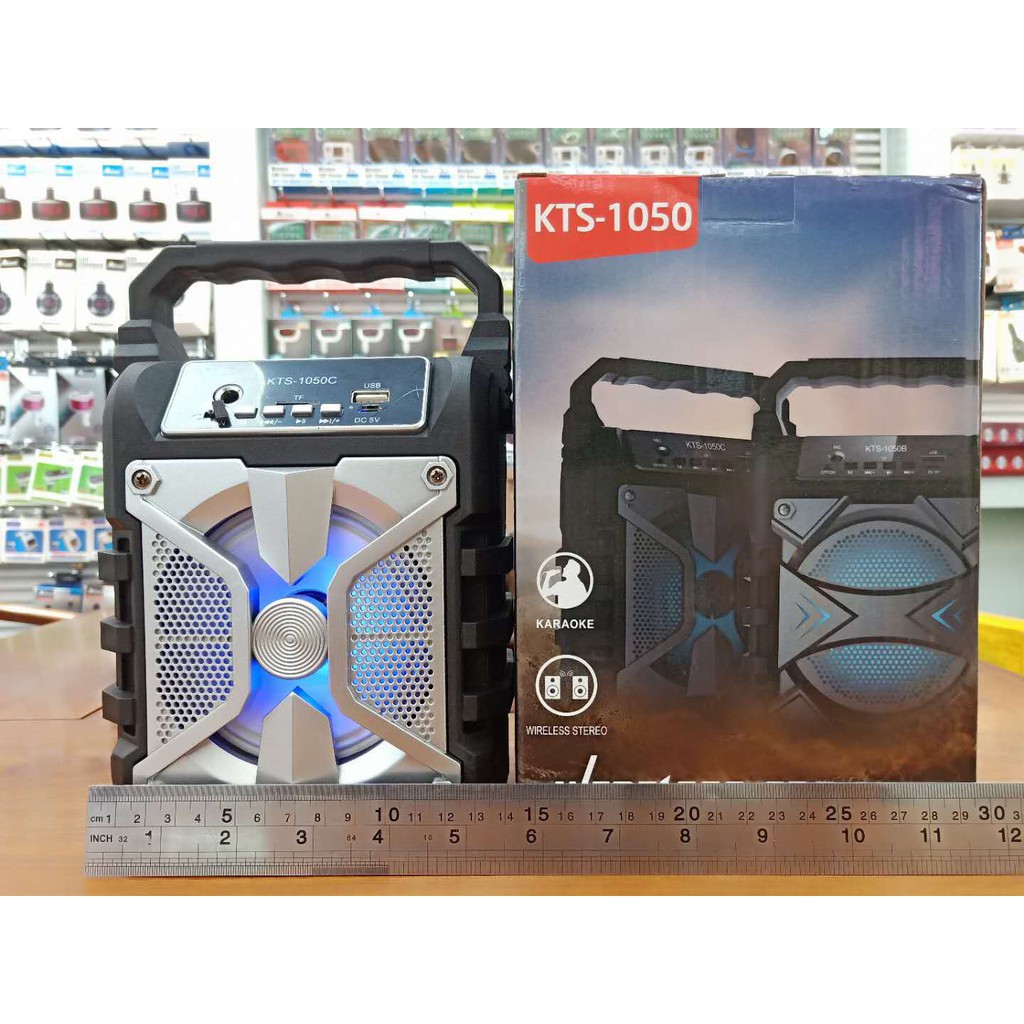 [TẶNG MICRO 100K] Loa Kẹo Kéo Karaoke Bluetooth Mini KTS 1050 - Tiện lợi - Âm to - Cực đã - Càng Hát Càng Hay - Pin Trâu