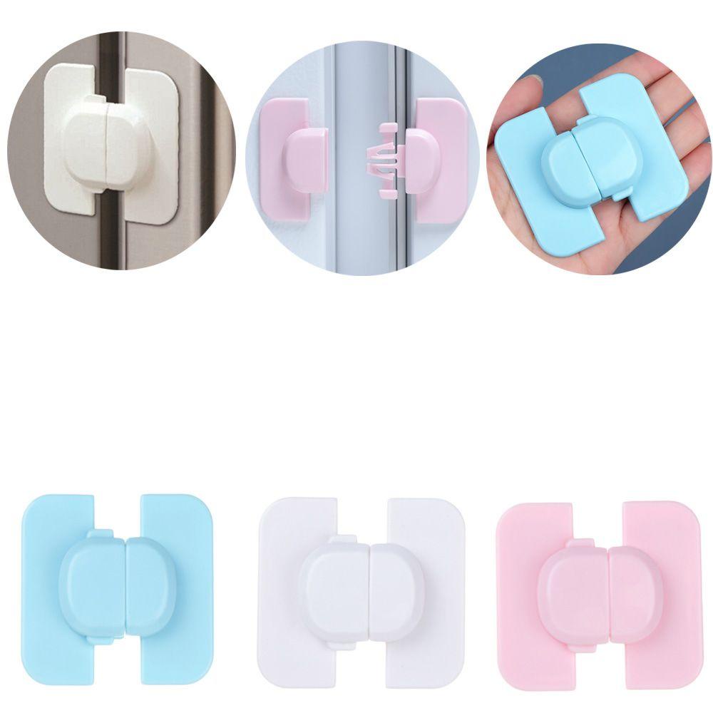 Khóa Cửa Tủ Lạnh Màu Cầu Vồng Cho Bé