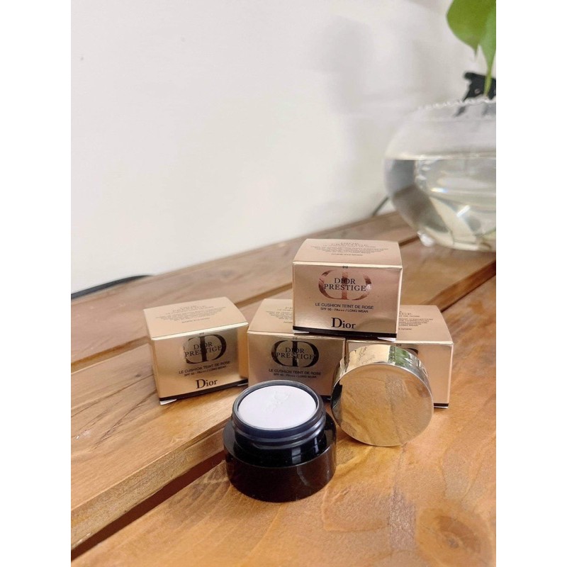 Phấn nước cushion  Dior Cushion Mini Prestige Teint De Rose Ivory 010 SPF50+-PA+++/Long wear bản mini