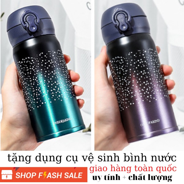 Bình giữ nhiệt NGÔI SAO bình giữ nhiệt inox 500ml LOẠI TỐT