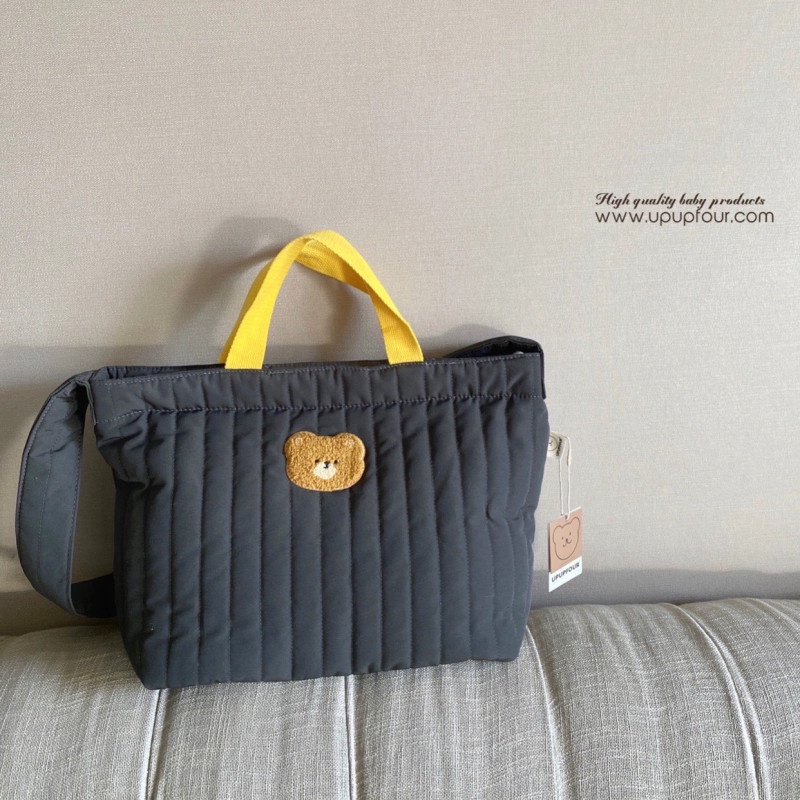 Túi đeo vai đa năng thêu họa tiết thời trang 2022 cho mẹ bé