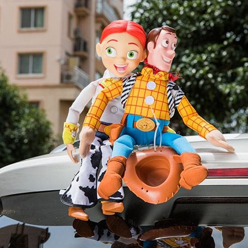 Mô hình đồ chơi xe hơi trong phim hoạt hình Toy Story Sherif Woody And Buzz 2022