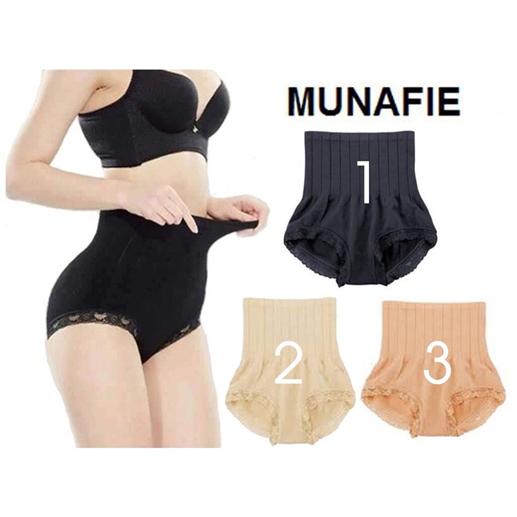 COMBO 3 QUẦN GEN BỤNG MUNAFIE NHẬT LOẠI 1 FREE SIZZE 45-70kg