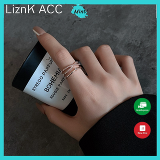 Nhẫn Nữ Thanh Lịch ❤️FREESHIP❤️ Nhẫn Kiểu Tiểu Thư Nhiều Mẫu Chất Liệu Hợp Kim Mạ Bạc