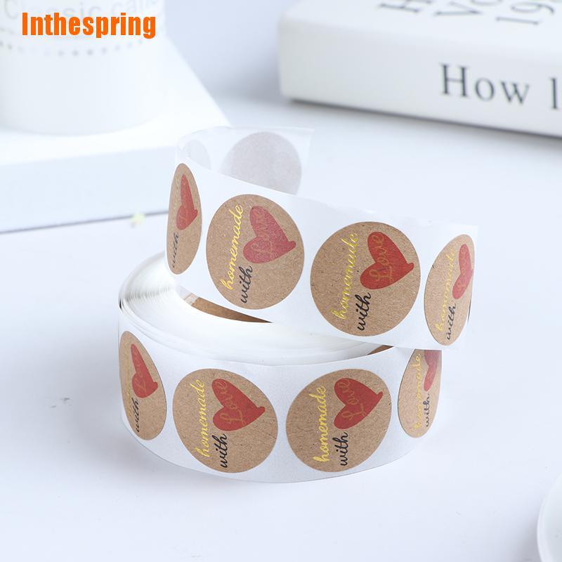 500 Nhãn Dán Với Giấy &quot;Handmade&quot;